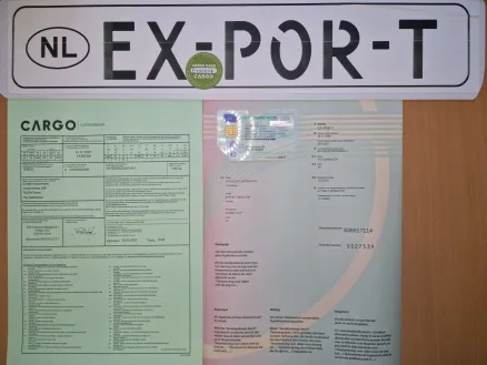 Compleet auto export pakket Hengelo  - exportdocument, verzekering en exportkentekens in één
