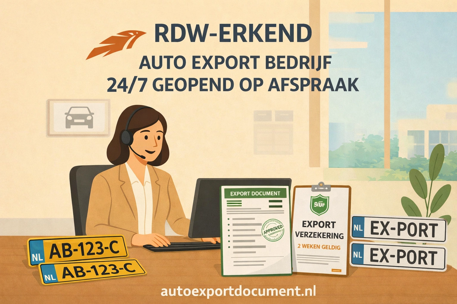RDW erkend auto export kantoor voor Denekamp en gemeente Dinkelland – Auto Export Document Hengelo